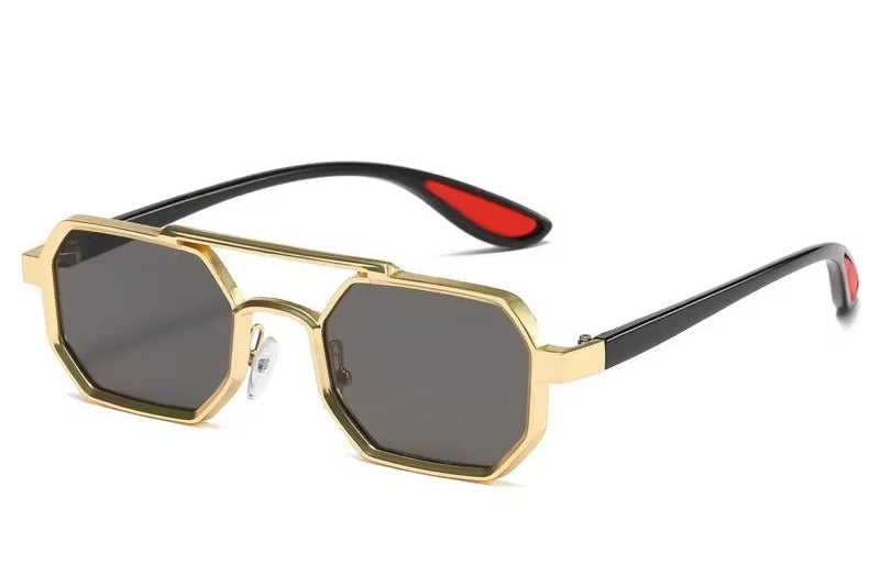 2026 Luxury Metal Sunglasses Steampunk Designer Sunglasses Square Punk Glasses Oculos Dropshipping Gafas Lentes Lunette Oculos