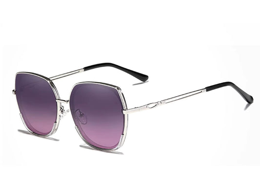 Women'S Sunglasses Gradient Polarized Lens Luxury Design Ladies Elegant Lunette De Soleil Femme