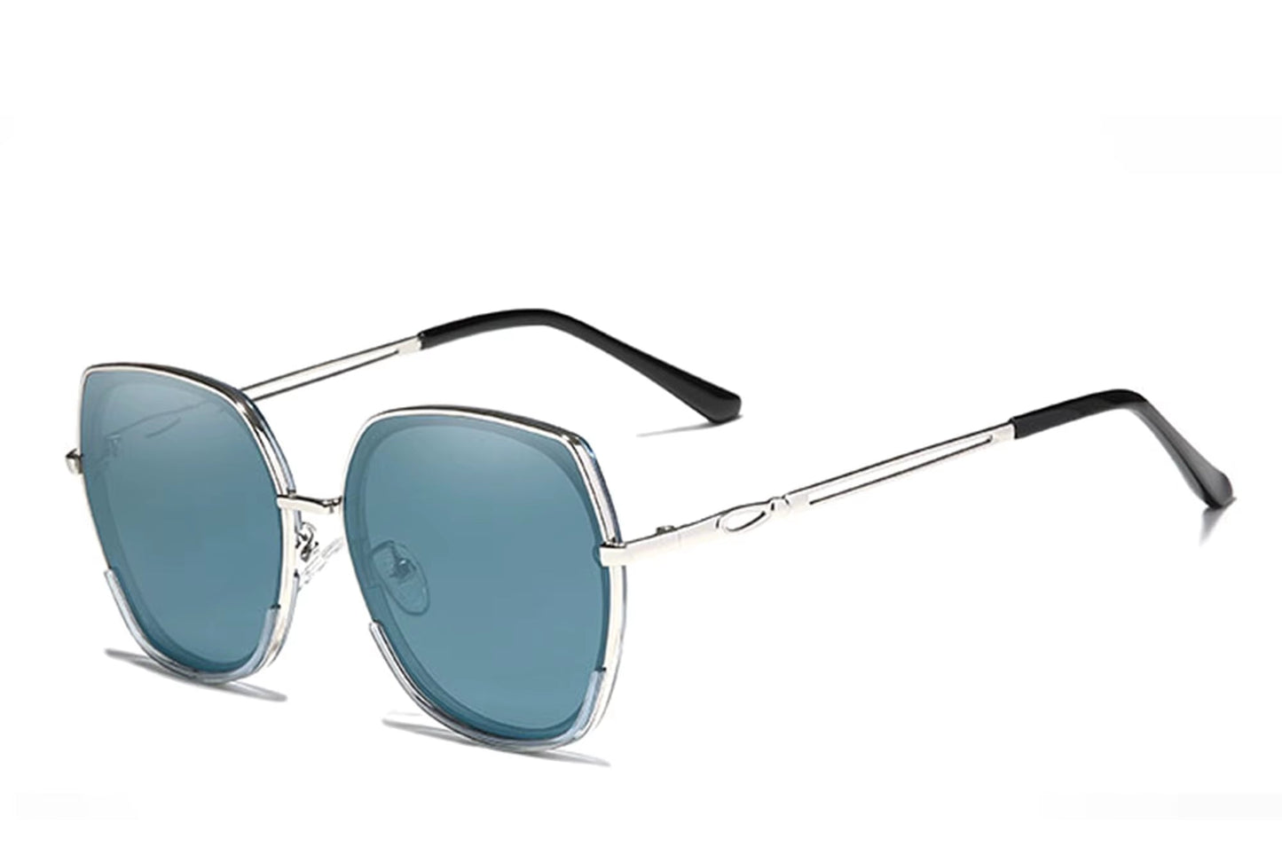 Women'S Sunglasses Gradient Polarized Lens Luxury Design Ladies Elegant Lunette De Soleil Femme