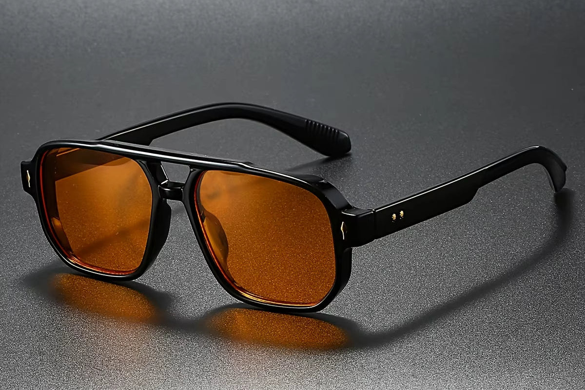 Vintage 2026 unisex sunglasses for men and women with stylish retro design, lightweight frame and modern fashion eyewear look