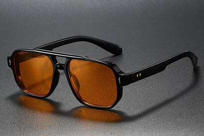 Vintage 2026 unisex sunglasses for men and women with stylish retro design, lightweight frame and modern fashion eyewear look